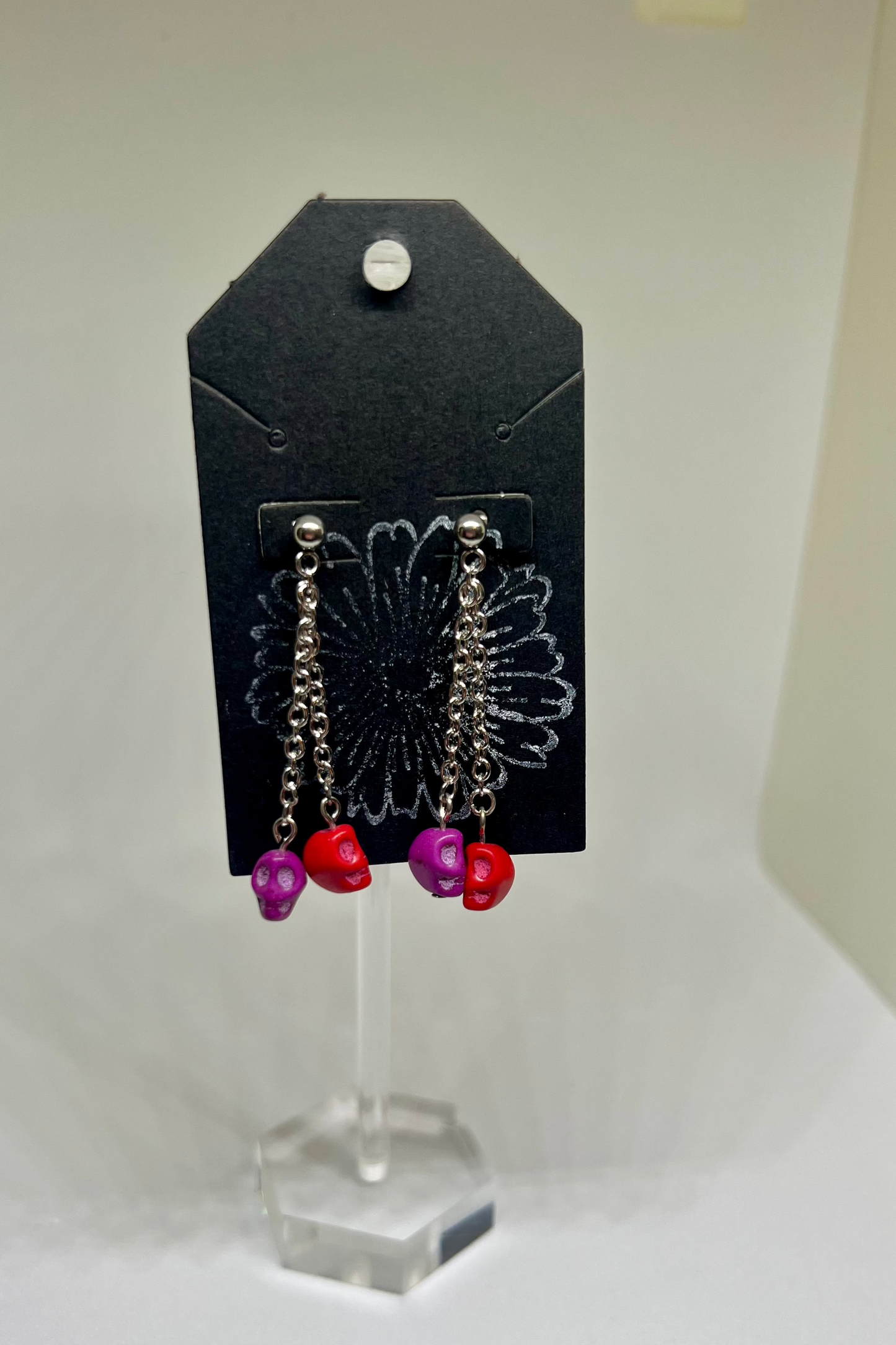 Hanging Skulls Customizable Earrings