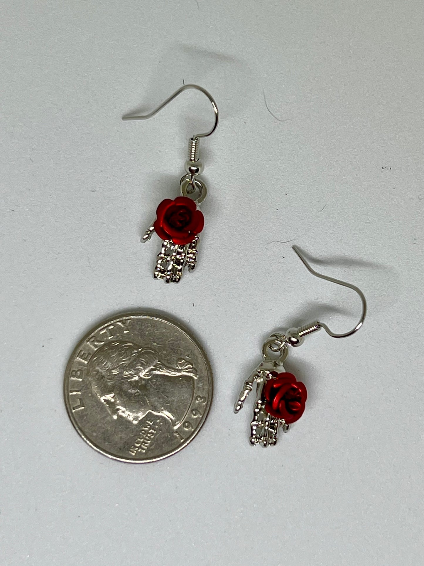 Rosy Handed Earrings