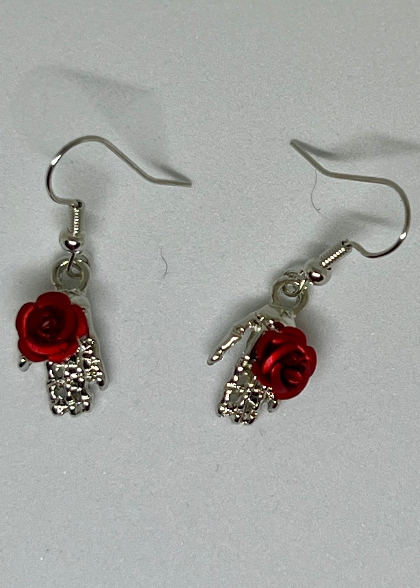 Rosy Handed Earrings